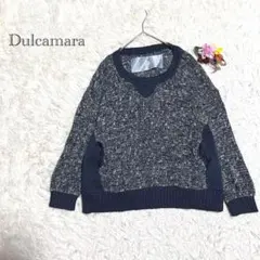 ドゥルカマラ　セーター　ミックスヤーンニット　プルオーバー　size 0　日本製のサムネイル