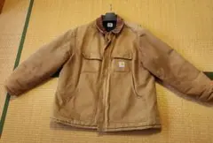 Carhartt 오리 지역 워크 재킷 브라운