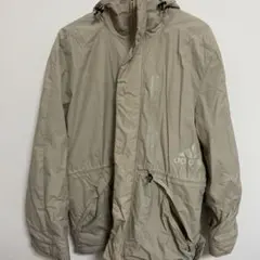 adidas ベージュ ナイロンジャケット L