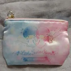 新品 サンリオ キキララ 45周年 星 チャーム付き ティッシュポーチ