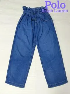 Polo Ralph Laurenハイウエストベルテッド ウエストリボン デニムのサムネイル