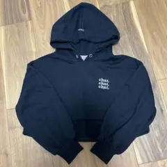 Pink Latte ブラック ショート丈トップスS