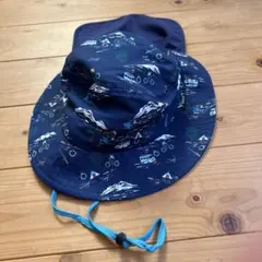 BREEZE キッズ ハット 54cm 日よけ付き