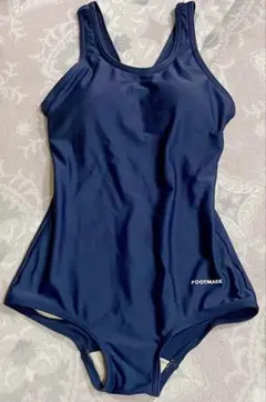 フットマーク ネイビー 水着 Mサイズ