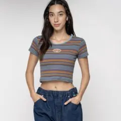 ROXY Mサイズ　Tシャツ　レディース　ミニ丈