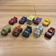 【美品】カーズ3 ミニカー セット 10台