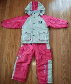 チャンピオン 子ども用スキー スノー ウェア 100cm 雪遊び 女の子