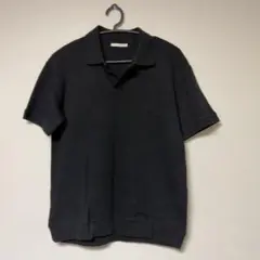 ZARA ポロシャツ ブラック Sサイズのサムネイル