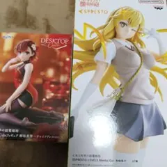 とある科学の超電磁砲 御坂美琴 食蜂操祈 フィギュア２個セット