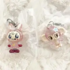 ナルミヤキャラクターズめじるしアクセサリー　　ベリエちゃん　ミンキー　2個セット