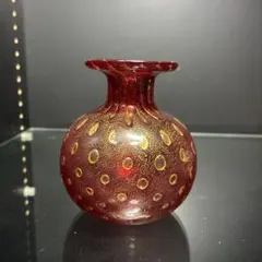 ムラーノガラス Gambaro&Poggi 花瓶 イタリア製 ヴェネチアンガラス