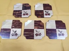 ★美品★角折木爪銘々皿　（送料込み）年末特価！！