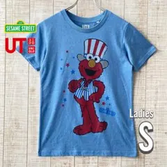 UNIQLO UT セサミストリート エルモ Tシャツ レディース Sサイズのサムネイル