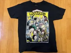 US直輸入！ヒロアカTシャツ　M メンズ　アメリカ古着　黒　アニメ