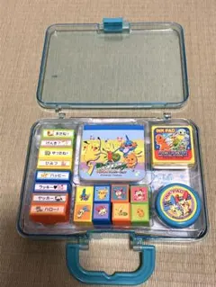 ポケモン スタンプセット インクパッド付き