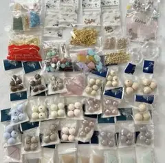 ハンドメイドパーツまとめ売り パーツアソート パール 6