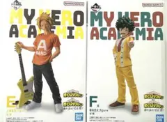 ヒロアカ　 一番くじ　文化祭　フィギュアセット　緑谷　出久　上鳴電気