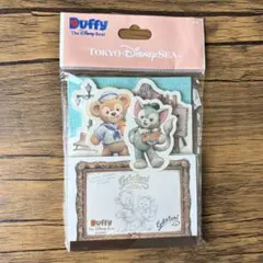 東京ディズニーシー ダッフィー ジェラトーニ　メモ　3種類　メモ帳