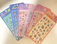 ディズニー プクプクSEAL 6点セット ぷくぷくシール まとめ売り