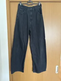 UNIQLO バギーバレルレッグジーンズ　ブラック