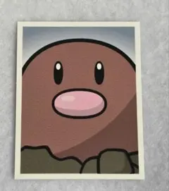 韓国限定 ポケモン 証明写真ステッカー ガチャ ディグダ