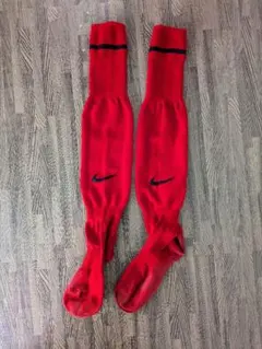 ナイキ　サッカーソックス　赤　レッド