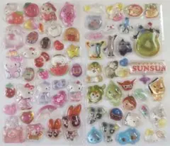 シール　おすそ分け　48　硬いシール　立体シール