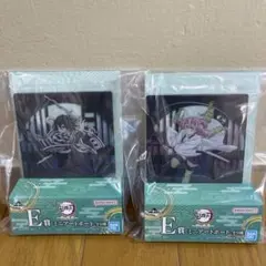 一番くじ鬼滅の刃〜雷の兄弟〜 E賞ミニアートボード　伊黒小芭内・甘露寺蜜璃