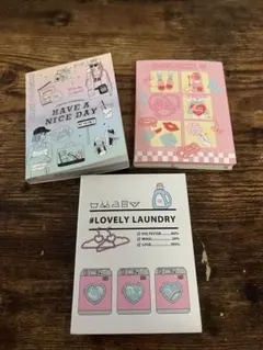 平成レトロ ミニ メモ 3つセット 全柄揃い