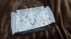 花柄がま口財布