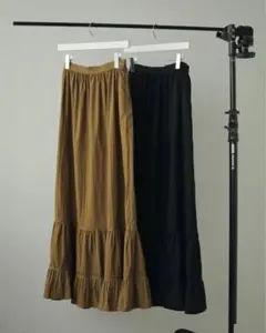 anuke Tiered Tuck Skirt ティアードタックスカート 38のサムネイル