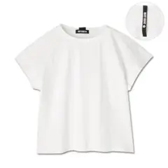 MARY QUANT♡テープロゴデザイン Tシャツ ホワイト
