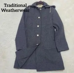 Traditional Weatherwear ダッフルコート グレー系 36