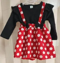 【子供服】12-18M　女の子　ワンピース　80cm