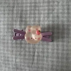うさぎモチーフ ヘアクリップ ヘアアクセサリー