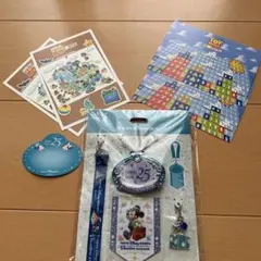 ディズニーシー 25周年 ジュビリーバッジ セット バケーション