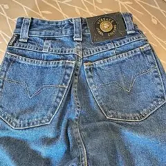 VERSACE デニム ブルー テーパード ハイウエスト 24 ヴィンテージのサムネイル