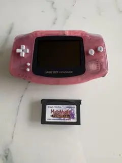 任天堂 ゲームボーイアドバンス 本体 ピンク ソフト付き