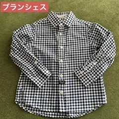 branshes チェック柄 長袖シャツ 110