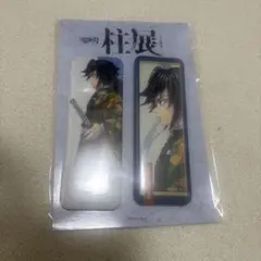 鬼滅の刃 柱展 横ビジュアル スクエア缶バッジセット しのぶ 未開封
