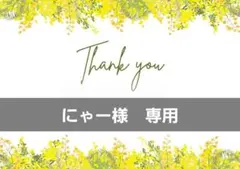 にゃー様　専用