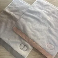 DIORノベルティ ハンドタオル2枚セット