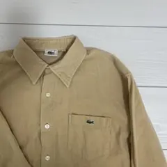 LACOSTE ラコステ コーデュロイ 長袖シャツ ベージュ 40のサムネイル
