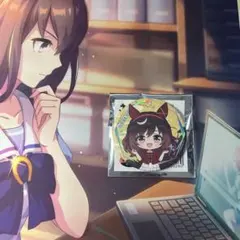 ウマ娘 ZOZOコラボ缶バッジ ブエナビスタ - メルカリ