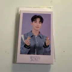 SEVENTEEN『LOVE』缶バッジ 直筆サイン入り エスクプス スンチョル