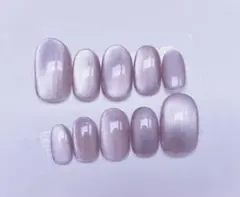 新品 ☆ジェルネイルチップ マグネットネイルシンプルネイルワンホンMG４