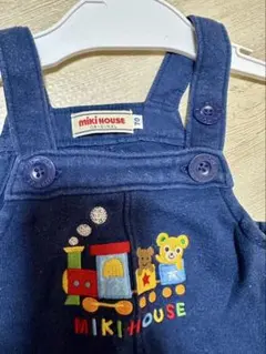 MIKI HOUSE ネイビーロンパース 70サイズ