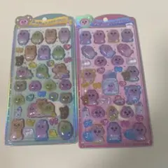 _*_様 正規品　うるちゅるポップシール　おぱんちゅうさぎ　2枚セット