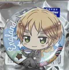 ヘタリア きゃらどるちぇ 缶バッジ　イギリス