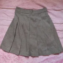 INGNIチェック柄プリーツスカート インナーショーツ付き